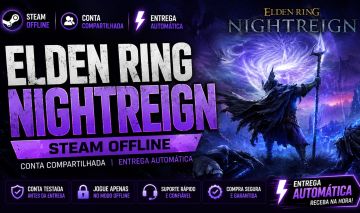 Elden Ring Nightreign Steam Offline | Conta Compartilhada | Entrega Automática