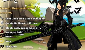CONTA AQW COMPLETA TOP