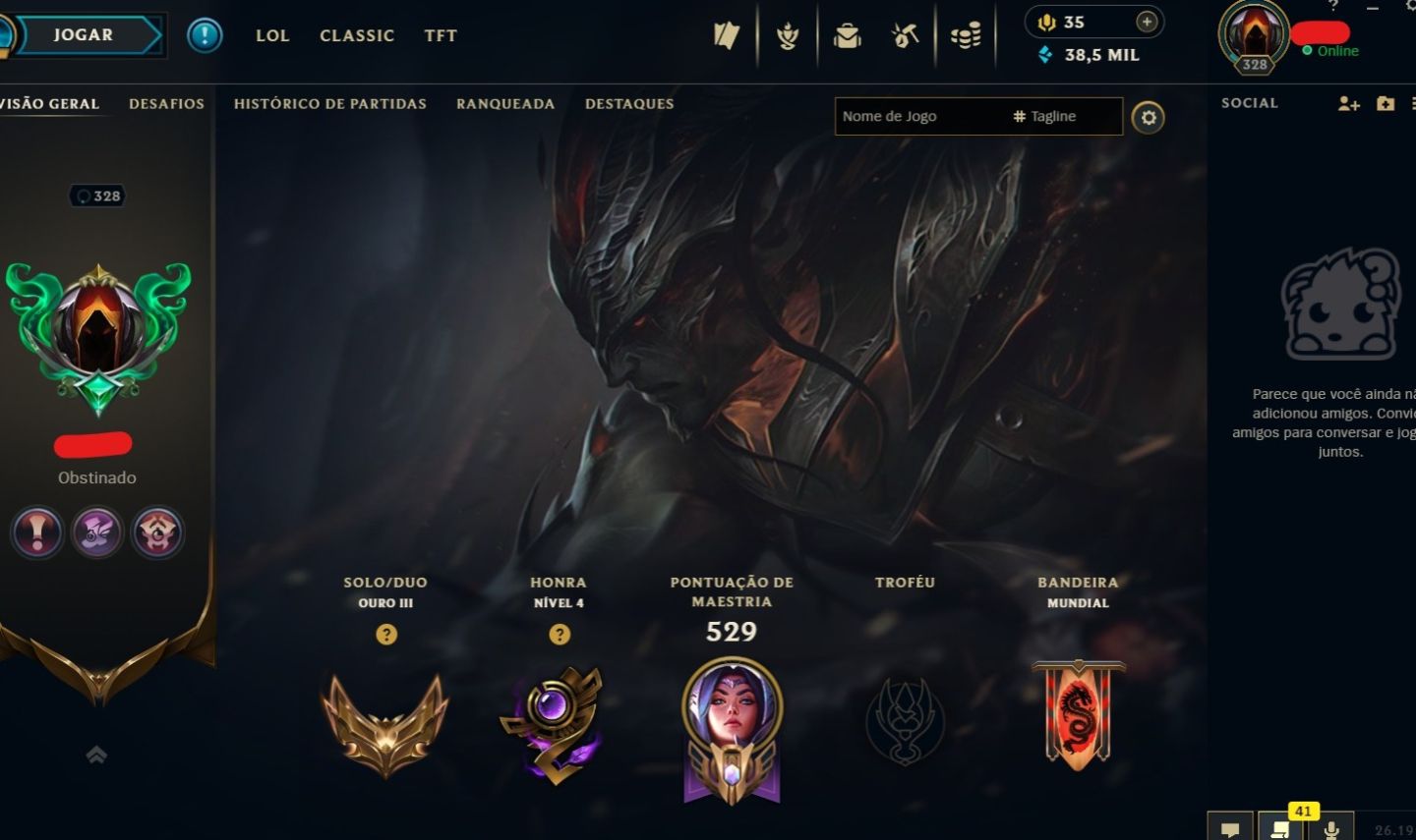 Conta de 2020 - 129 Skins - Lvl 328 - Todos Campeões - 38K de Ea - 38 Cromas