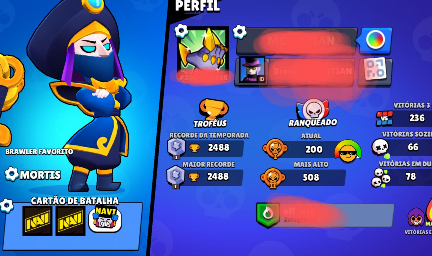CONTA BRAWL STARS! PROMO LIMITADA