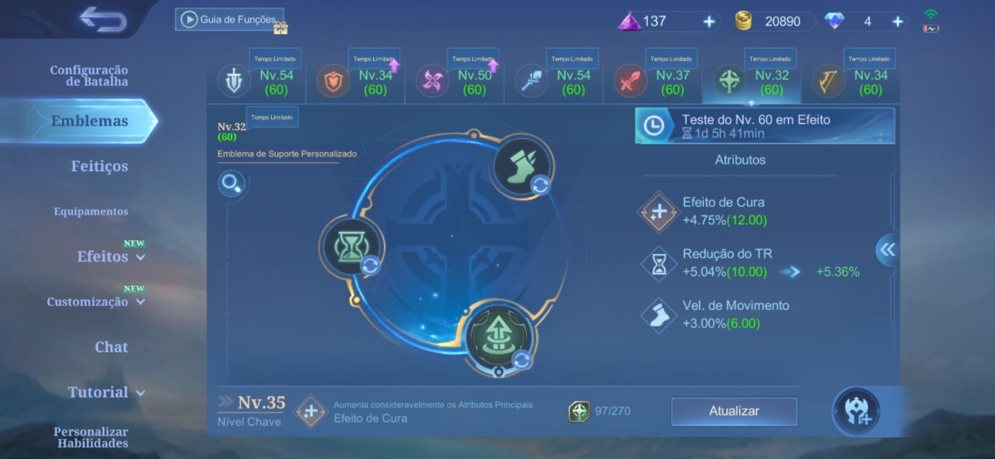 Conta de MOBILE LEGENDS FANNY MIKASA
