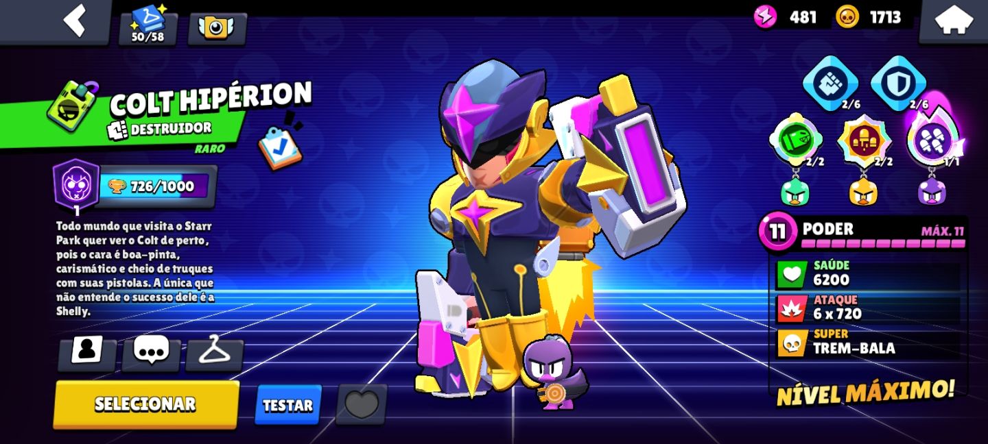 Conta brawl stars