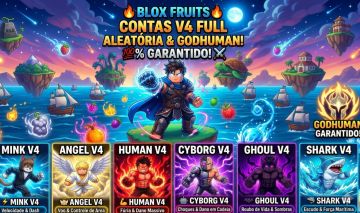 CONTAS V4 FULL GARANTIDAS BLOX FRUITS