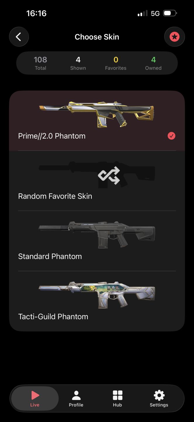 Conta de valorant com karambit sublime e vandal primordium