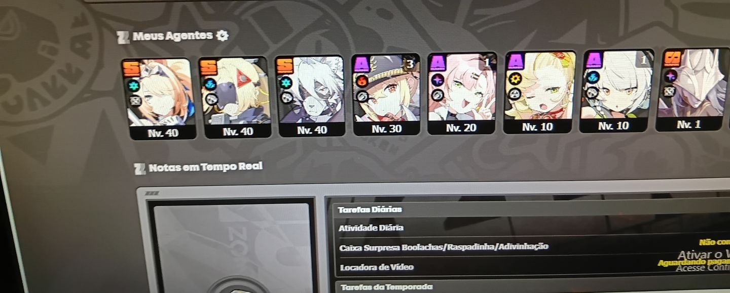 Contas juntas de zzz genshin e HSR!