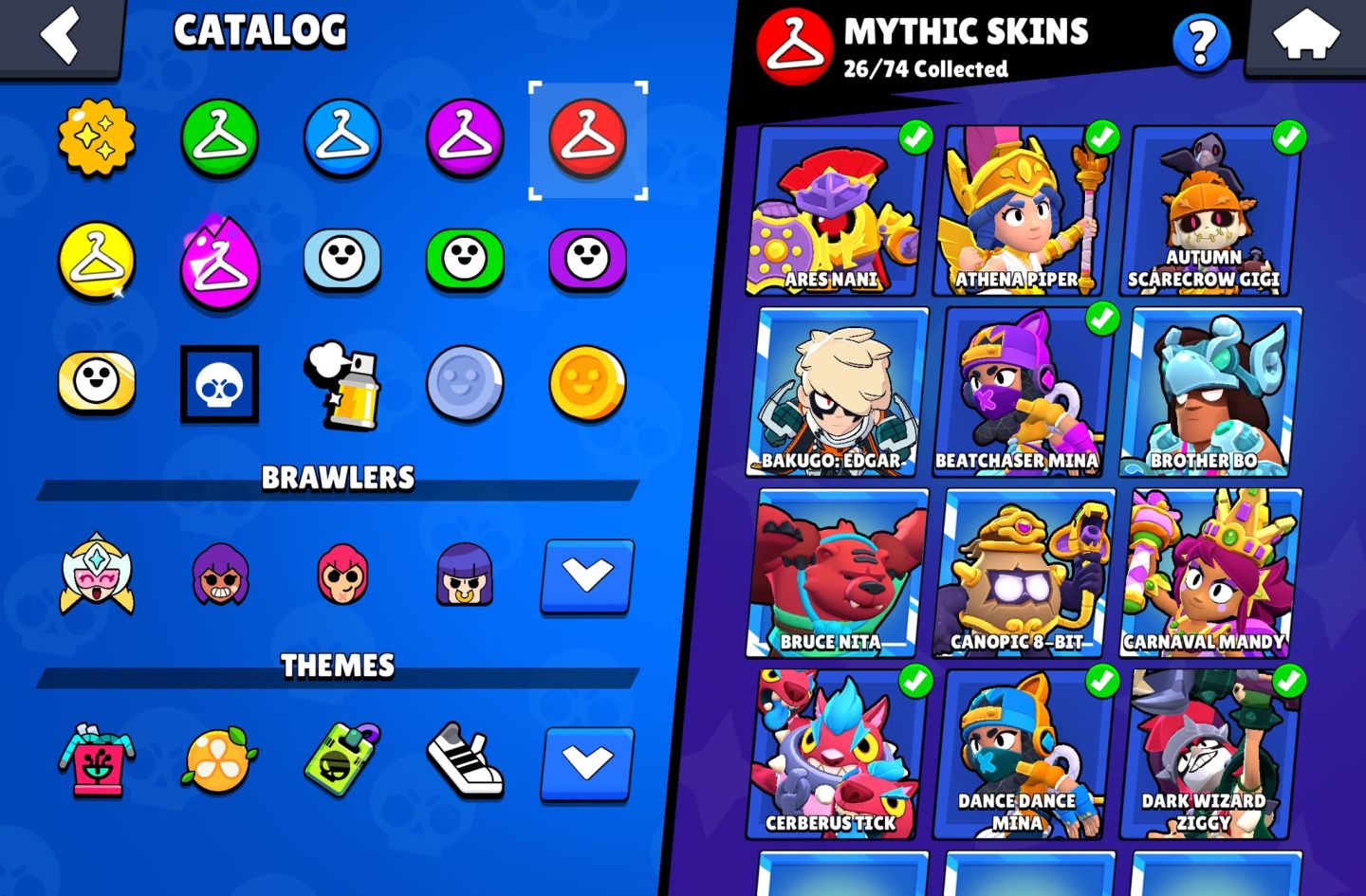 Conta Brawl Stars 103k trofeus || Todas hypercargas e 29 classe 35 legado