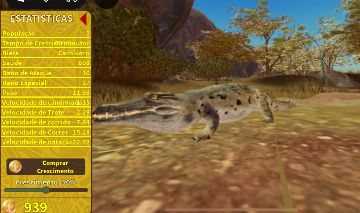 CONTA SAVANNA LIFE COM CROCODILO