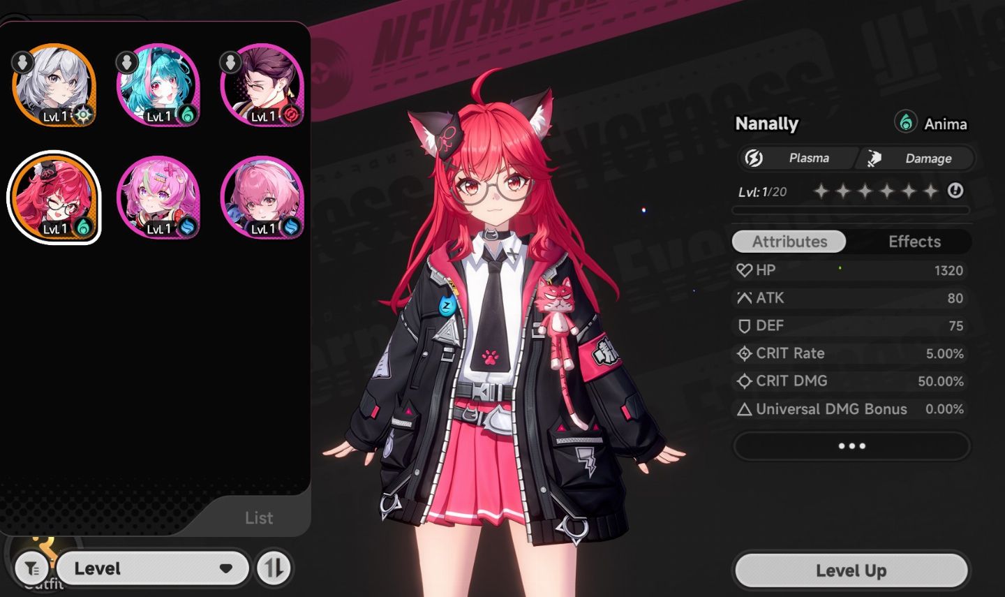 Neverness To Everness NTE Reroll Nanally lv 3