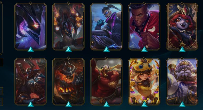 MINHA CONTA PARA TER UMA AJUDA!! tenho a skin dj sona e croma mitico do zed