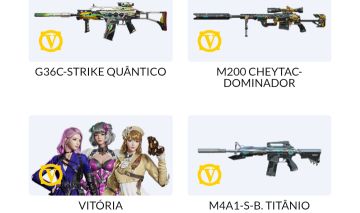 Acc cf 15 vips várias mns!