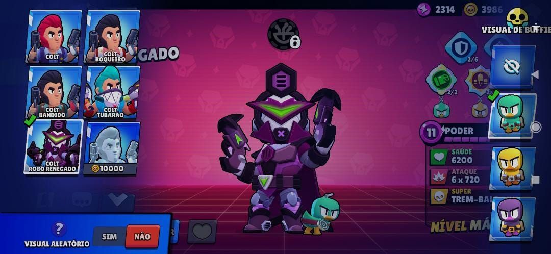 CONTA BRALW STARS END GAME