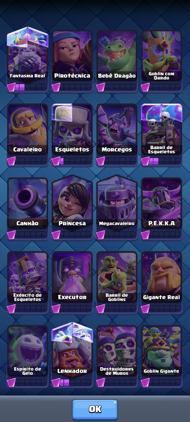 Conta boa 9500 troféus