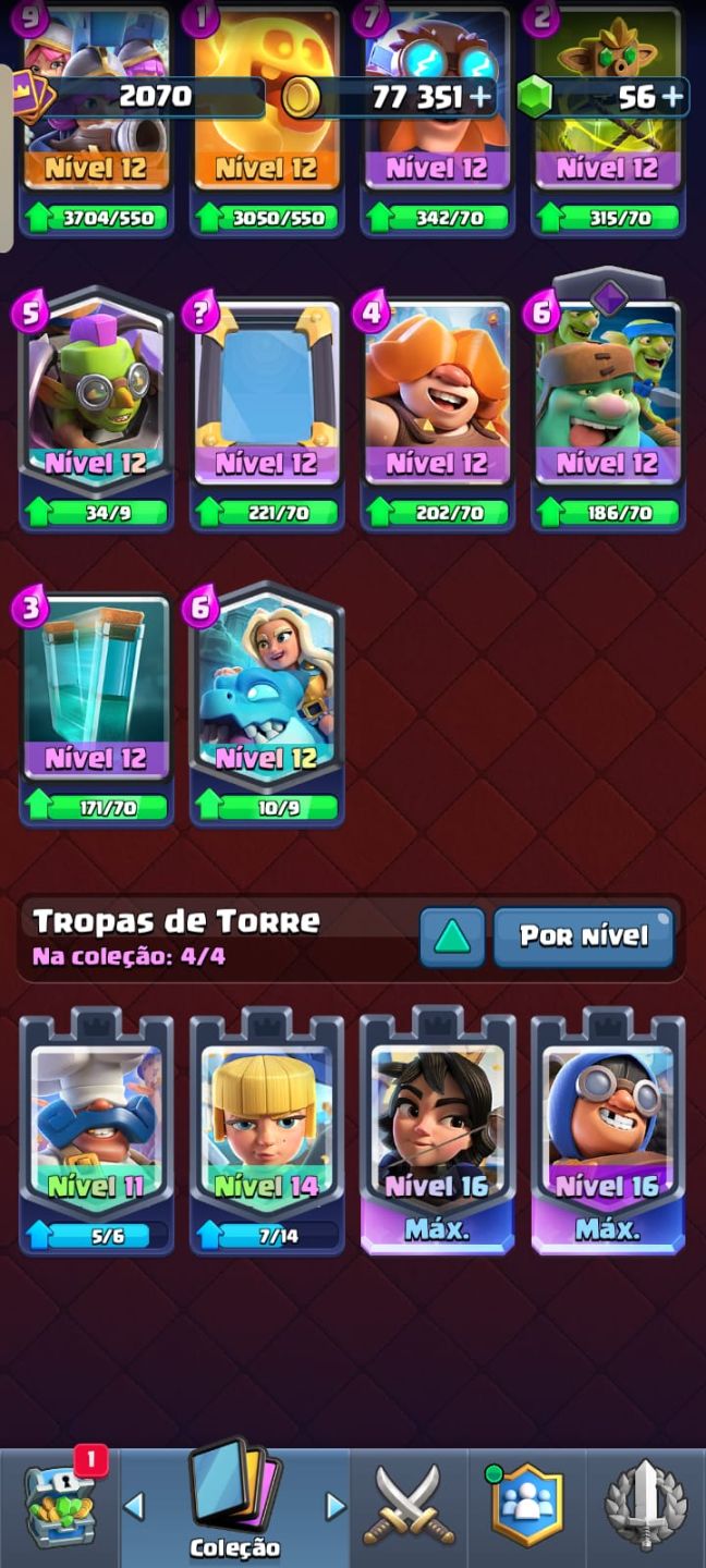 Clash Royale 6 Anos | Rei Max | 48 Max | 31 Evo | 11 Campeões | Pass
