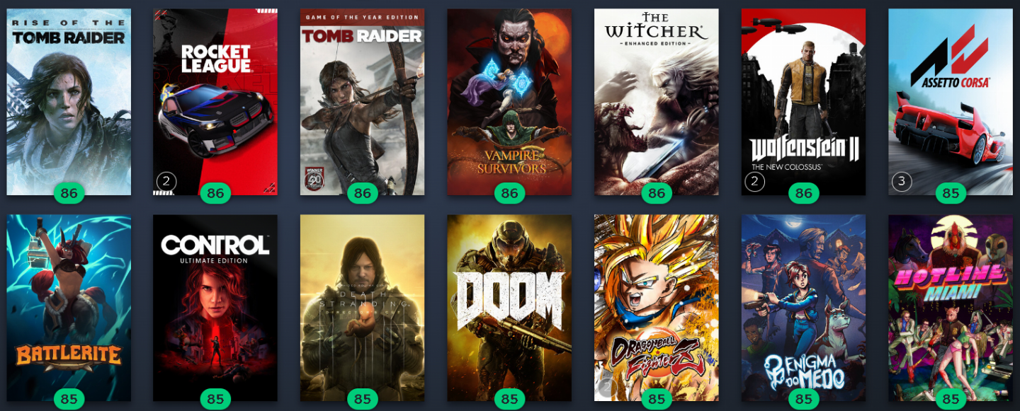 CONTA STEAM COMPLETA DEZENAS DE JOGOS INCRÍVEIS + ÓTIMO CUSTO-BENEFÍCIO