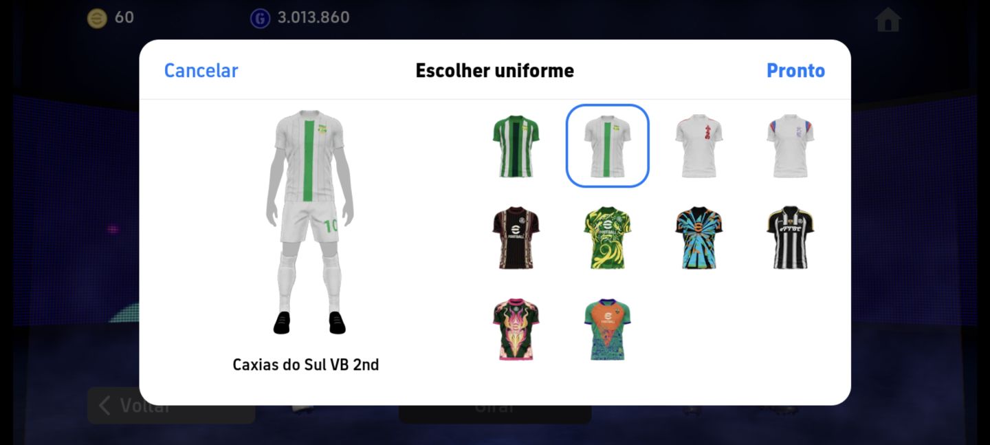 Conta efootball boa pra começar 3227