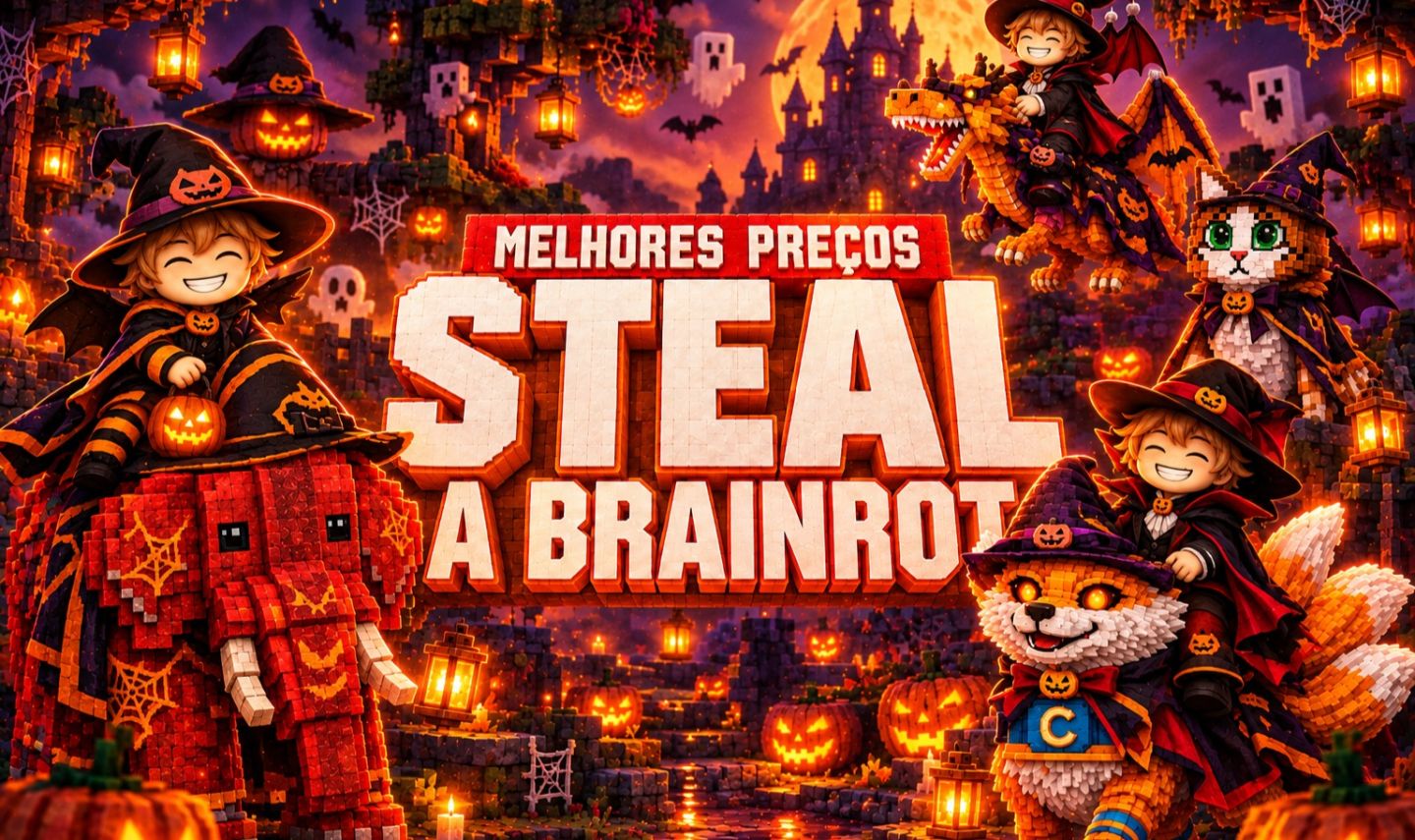 [HALLOWEEN] STEAL A BRAINROT/ROUBE UM BRAINROT [ENTREGA RAPIDA]