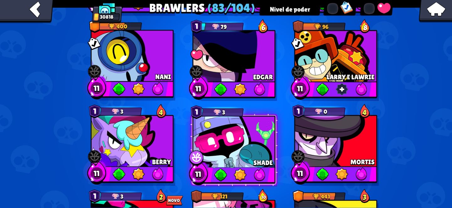 SUPER CONTA BRAWL STARS À VENDA! (CRIADA EM 2020 - NÍVEL 65)