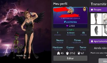 Conta Feminina Avakin Life