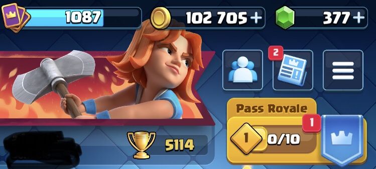 CONTA DE CLASH ROYALE ARENA 15|CUSTO BENEFÍCIO