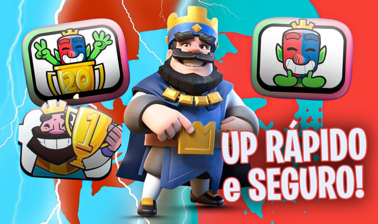 Upe Sua Conta no Clash Royale ao topo Up Rápido e Seguro!