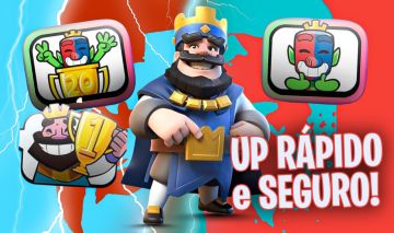 Upe Sua Conta no Clash Royale ao topo Up Rápido e Segurol