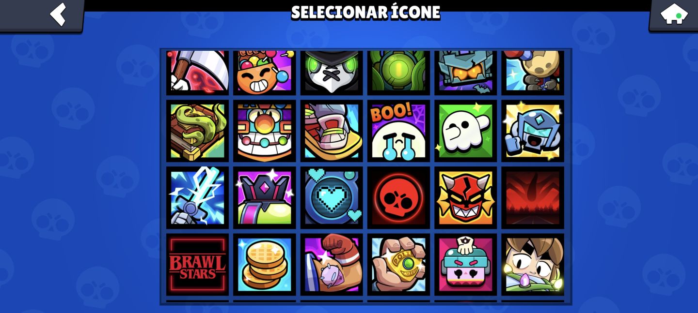 CONTA DE BRALW START COM QUASE TODOS OS PERSONAGENS E ITENS