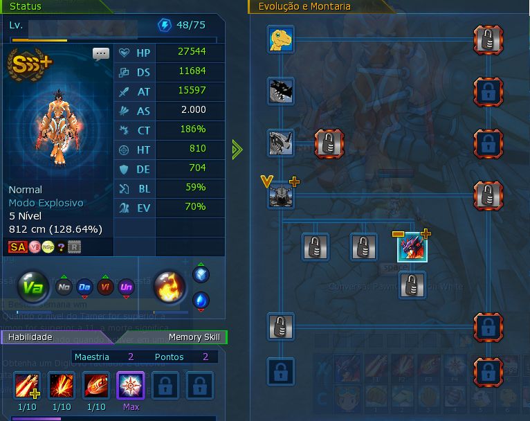 Ladmo Server Omegamon , Agumon e Gabumon Kizuna Sss+