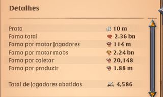 Conta Albion - 4 Armas no 120 - Email próprio Outlook - 2.36bn Fama
