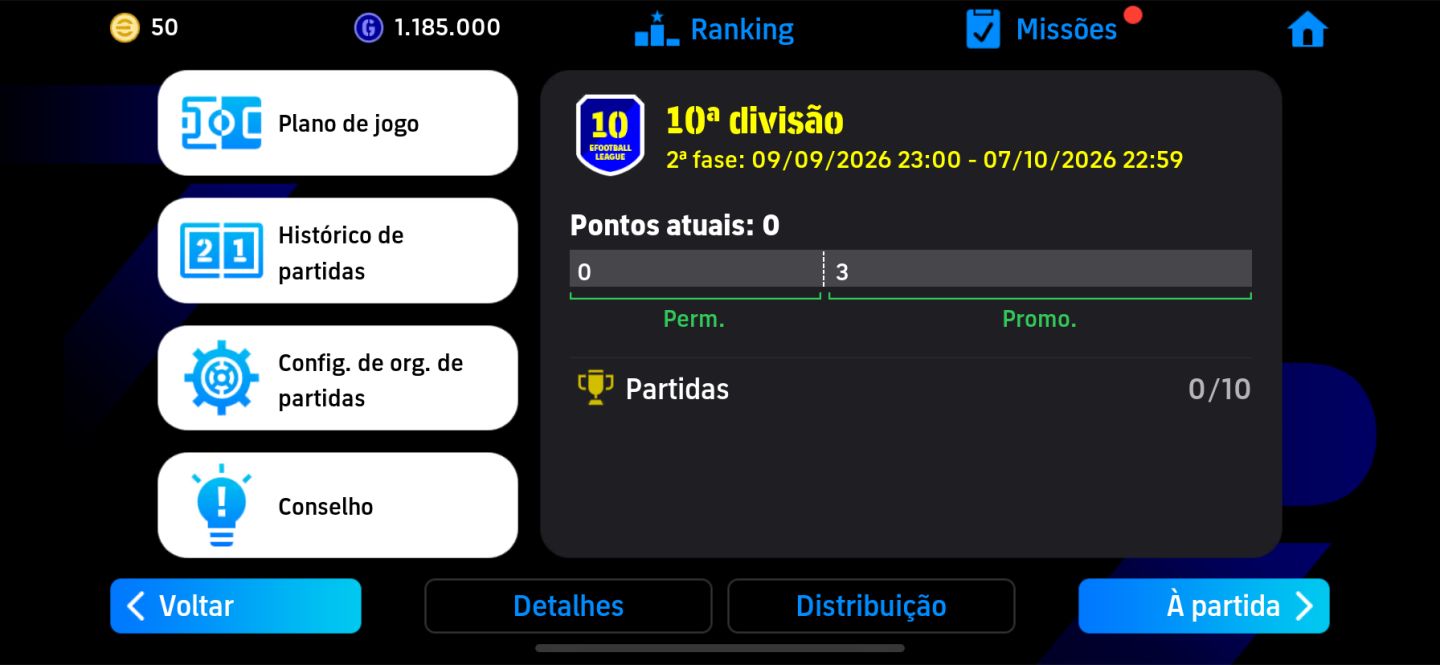 CONTA EFOOTBAL PARA VOCE QUE NAO AGUENTA ESPERAR PRA MONTAR UM TIME BOM !