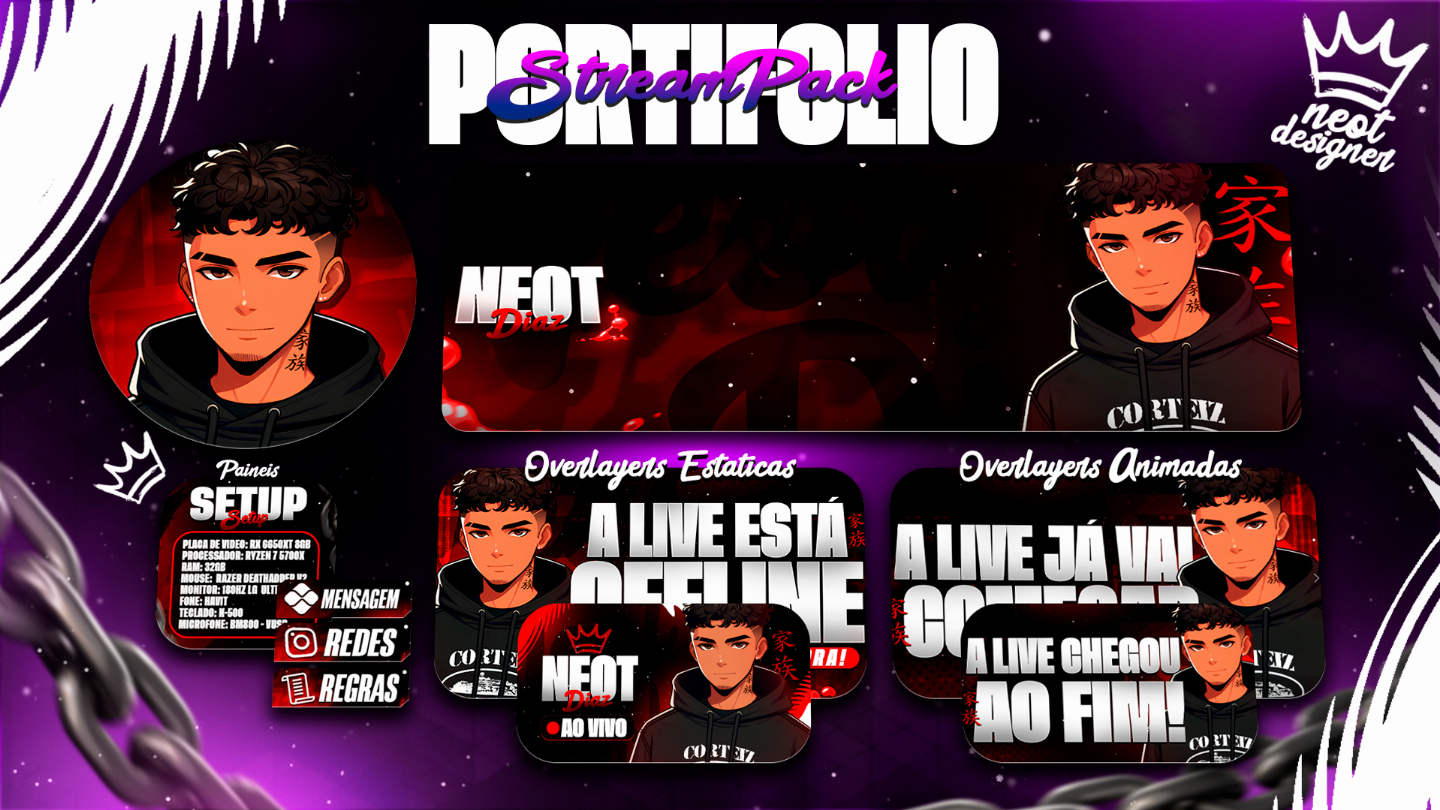 DESIGNER PROFISSIONAL ! (THUMBNAIL, LOGO, BANNERS, ANUNCIOS, GIFS, OVERLAYERS..)