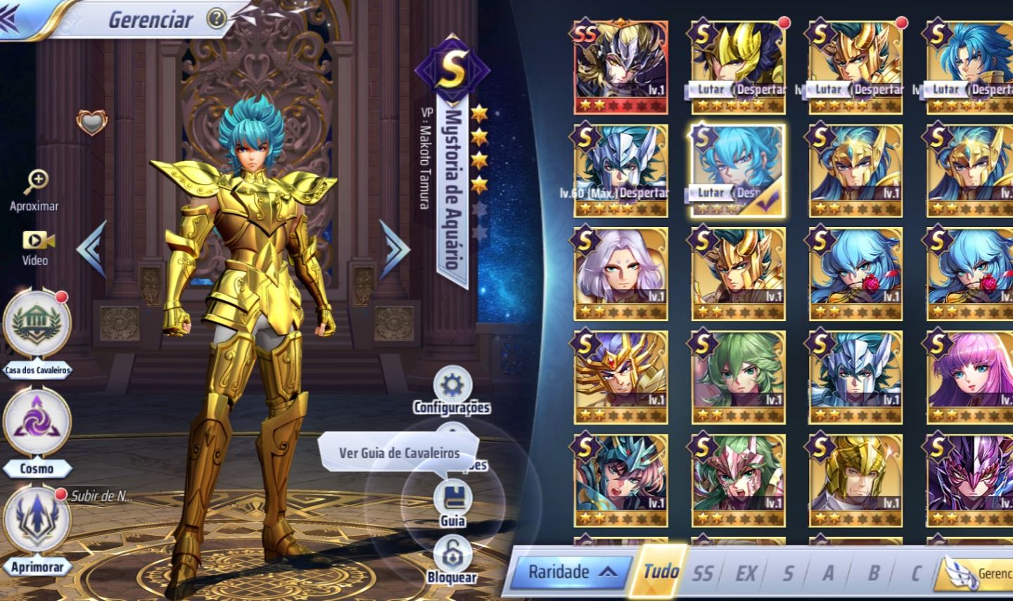 A150 Mystoria/ El Cid / Hypnos / Nebulosa / Kanon de Gemeos/ Suikyo /outros