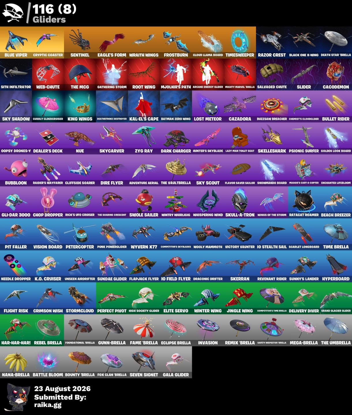 CONTA FORTNITE | 138 SKINS | LEVIATHAN AXE | 162 PICARETAS | 112 DANÇAS