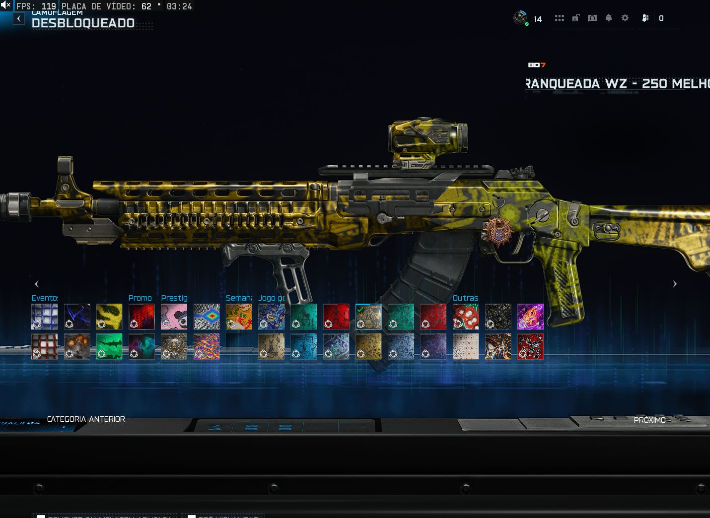CONTA TOP 250 - NUKE - IRIDESCENTE