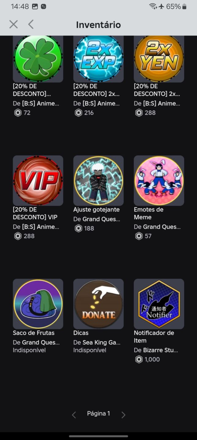 CONTA ROBLOX 2019 | +3K ROBUX EM PASSES | +20 OFFSALES