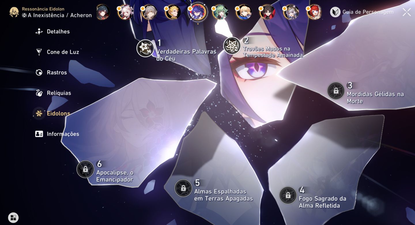 Honkai: Star Rail Conta Endgame Completa | 43 T5 | 35 Limitados | Cyrene e2