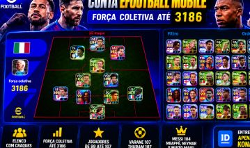 EFOOTBALL MOBILE | 3186 FORÇA | VARANE 107 + THURAM 107