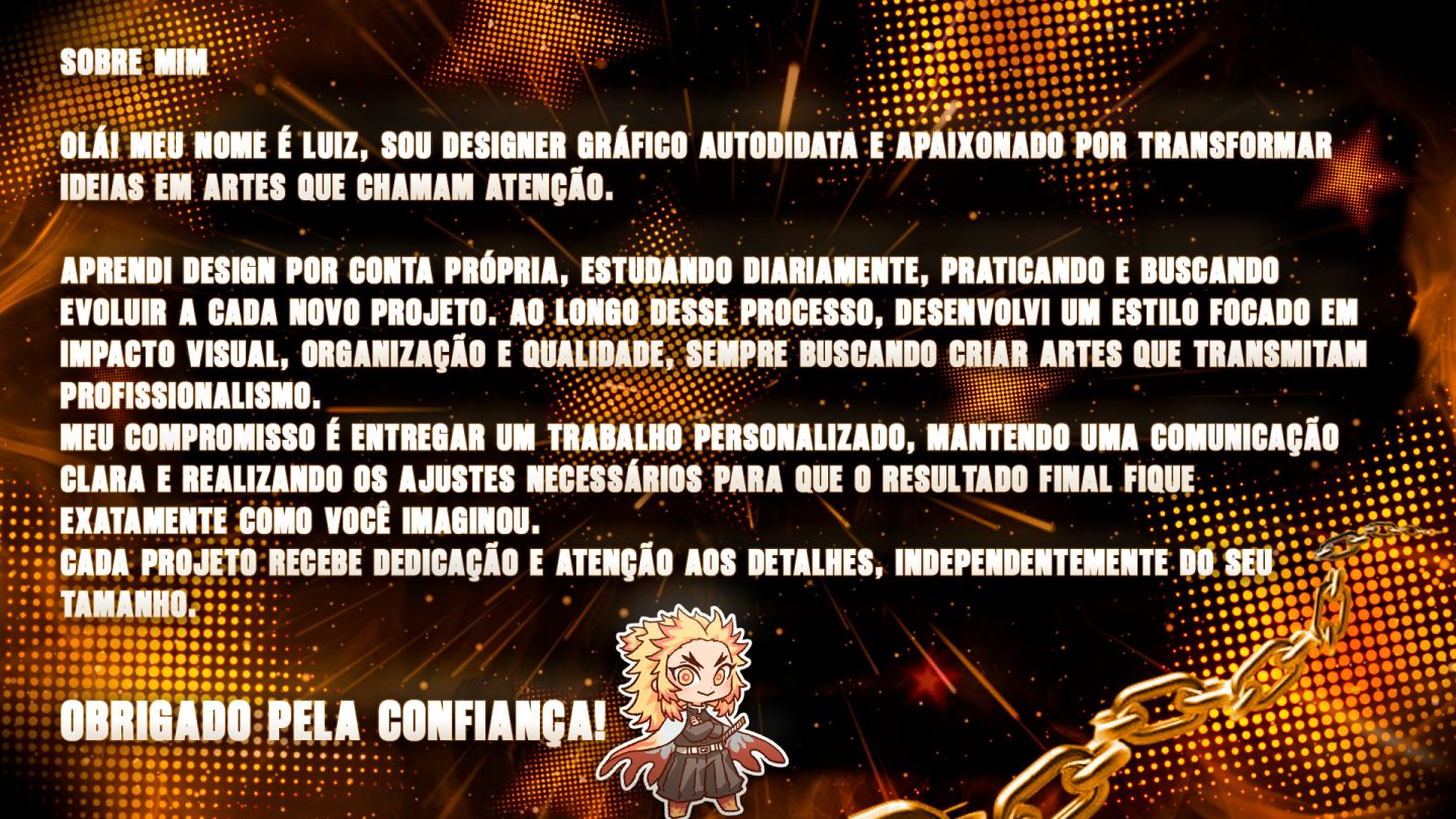 DESIGNER PROFISSIONAL / THUMBNAILS, LOGOS, BANNERS PERSONALIZADOS (PROMOÇÃO)