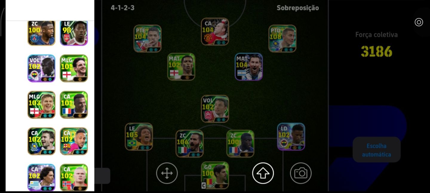 CONTA EFOOTBALL MOBILE,PROMOÇÃO!!!!