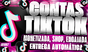 [MAIS VENDIDO] CONTAS TIKTOK | SHOP | MONETIZADA | ENGAJADA | BR & GRINGA [TOP!]