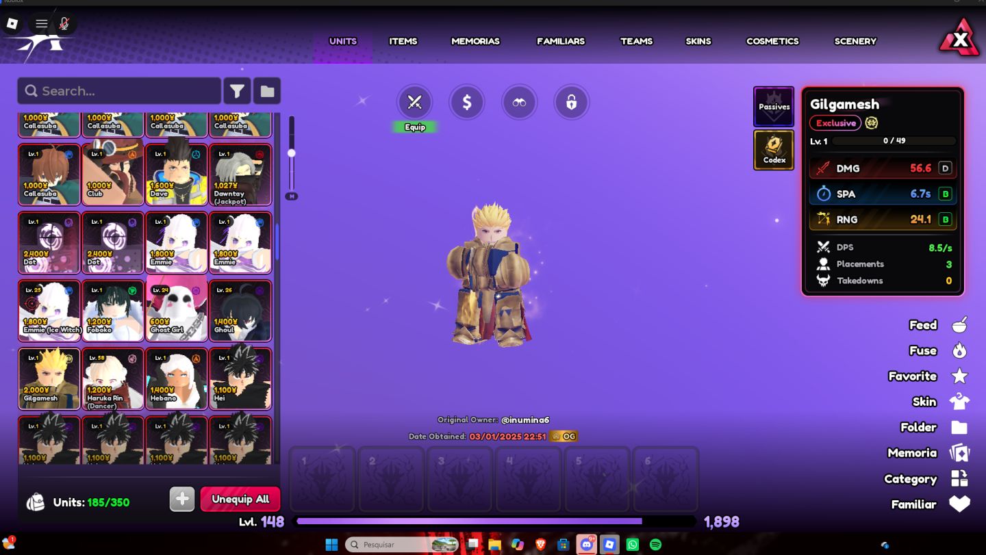 VENDENDO TODOS OS PERSONAGENS DE TRADE DA MINHA CONTA VALOR NEGOCIÁVEL