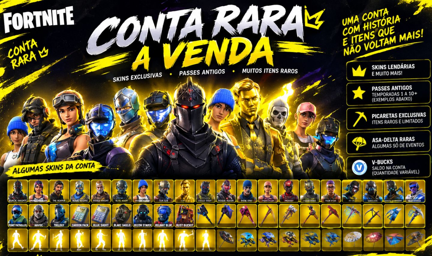 Conta fortnite OG