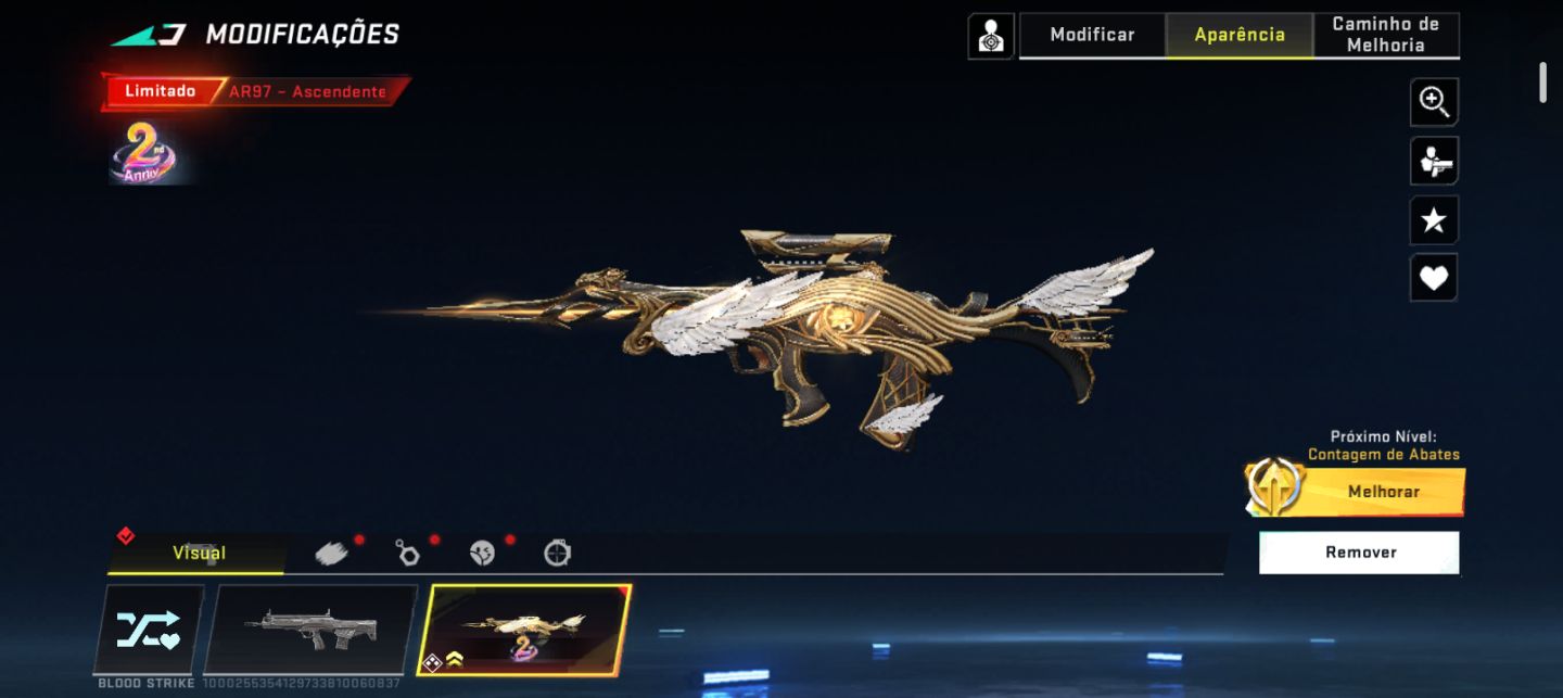 Conta LEVEL 50
