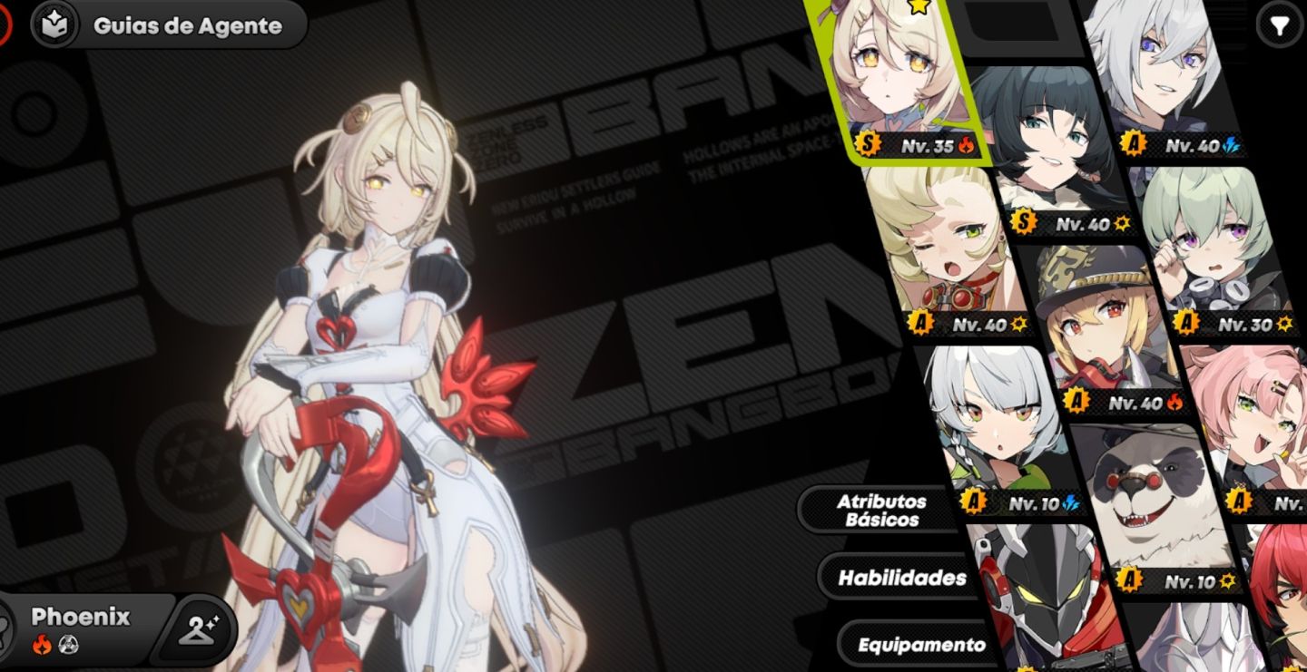 Conta zzz com Phoenix