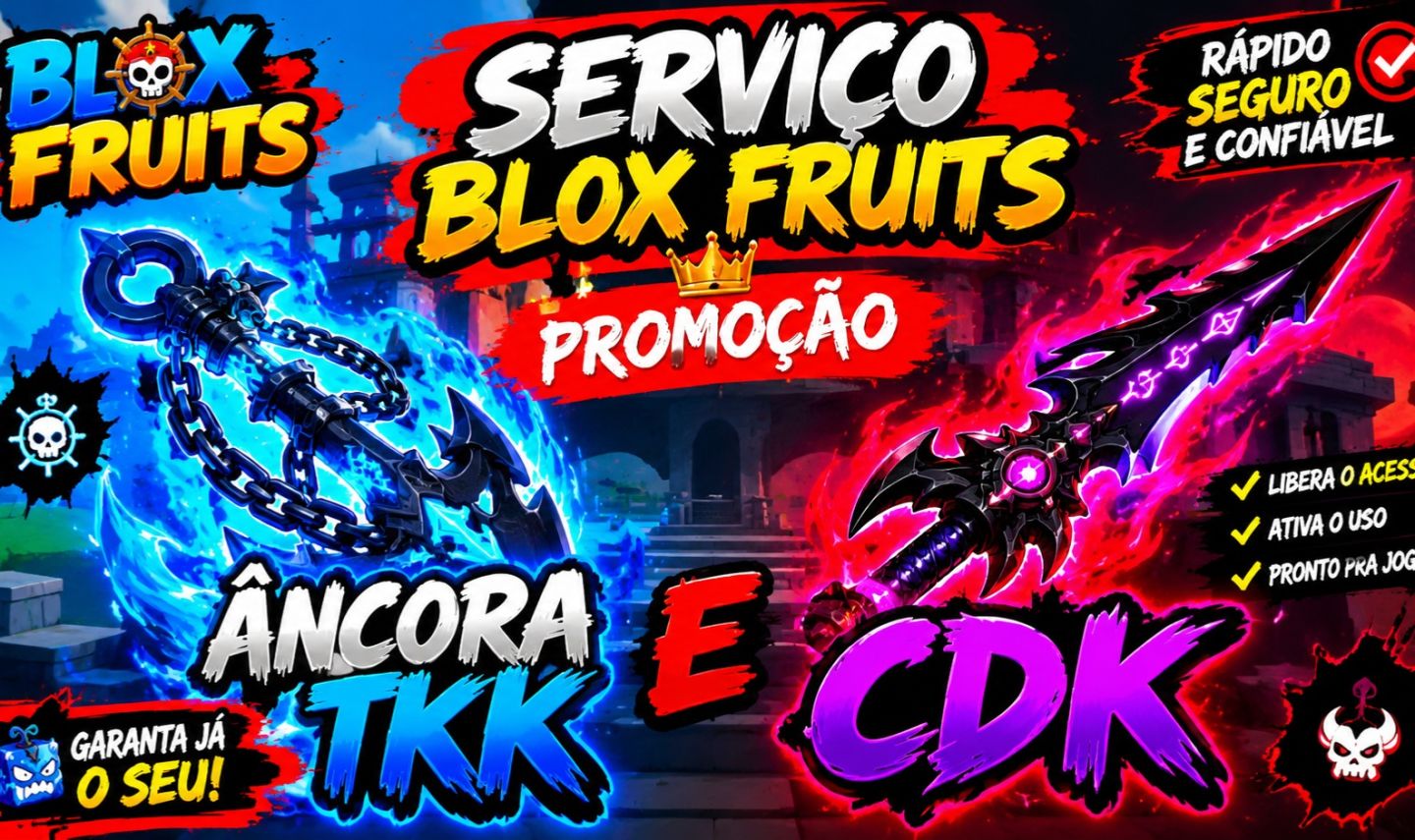 SERVIÇOS BLOX FRUITS | RÁPIDO, SEGURO E CONFIÁVEL