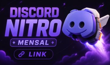 DISCORD NITRO MENSAL (LINK)