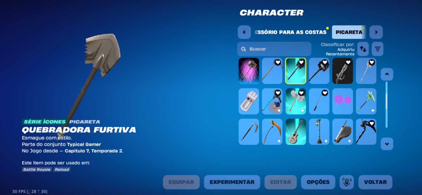 Conta de Fort 55 skin é mto mais