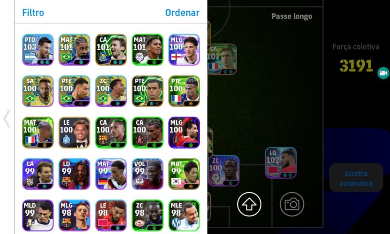 CONTA EFOOTBALL RARA! CRUYFF 109 + BABANGIDA + CANTONA NOVO + DE BRUYNE E++++!