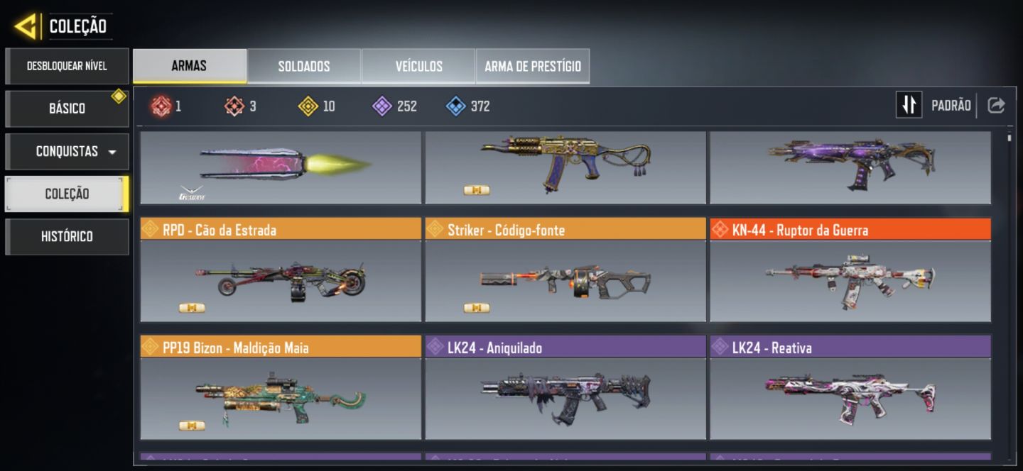 Cuenta CoD equipada | Skins raras + armas mejoradas