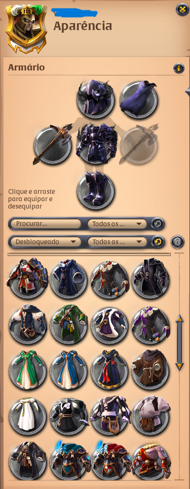 CONTA end game Servidor américa podemos negociar o preço CONTEM SKIN DA LOJA
