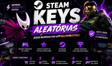 STEAM KEY ALEATÓRIA (ENTREGA AUTOMÁTICA)